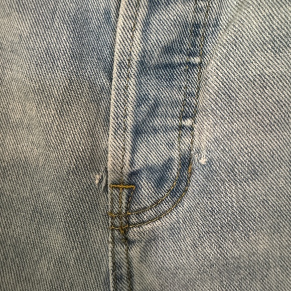 PacSun high rise two tone 90’s straight leg jeans size 24 - Picture 9 of 10